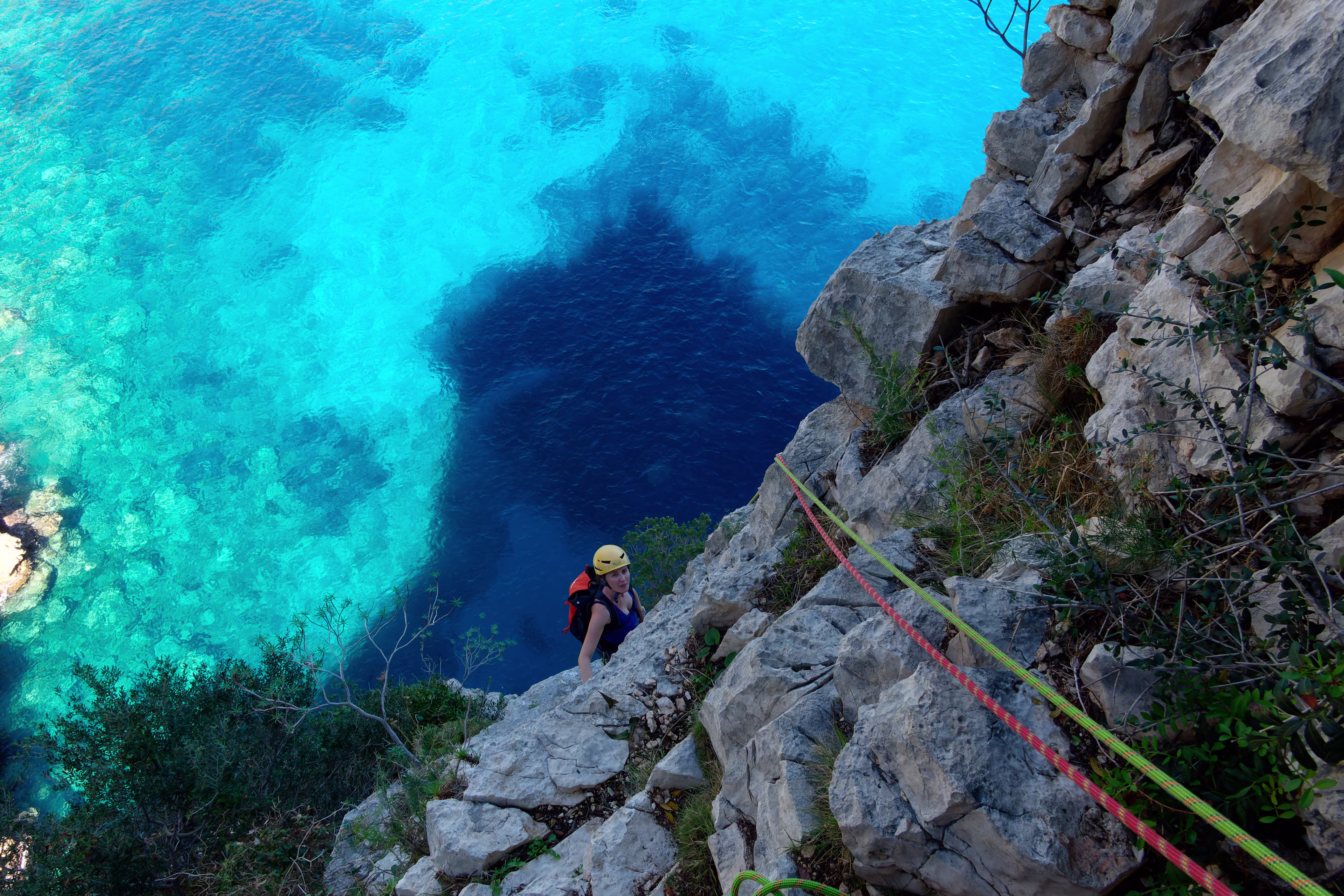 Arrivo del terzo tiro
