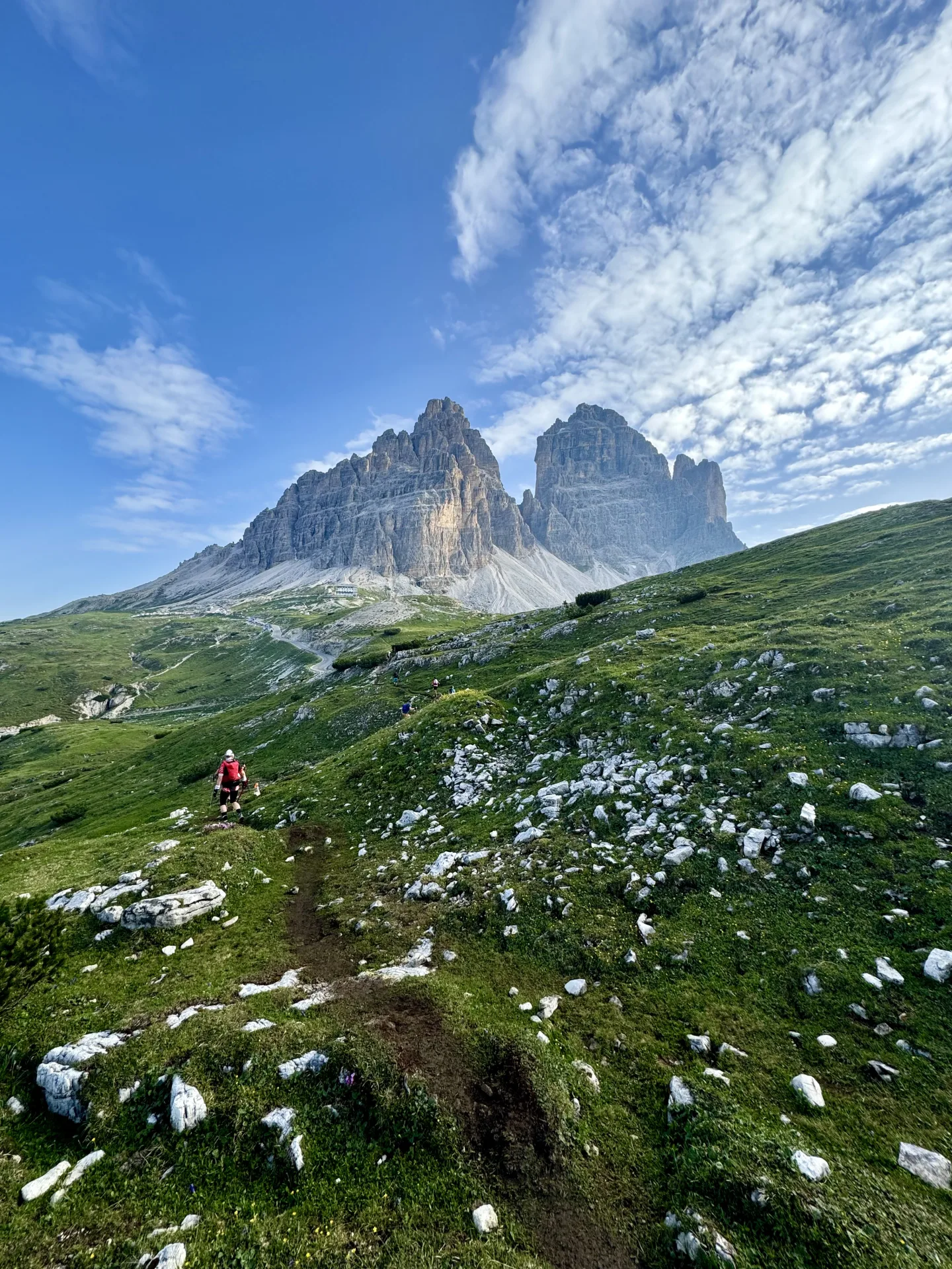 Verso il Rifugio Auronzo