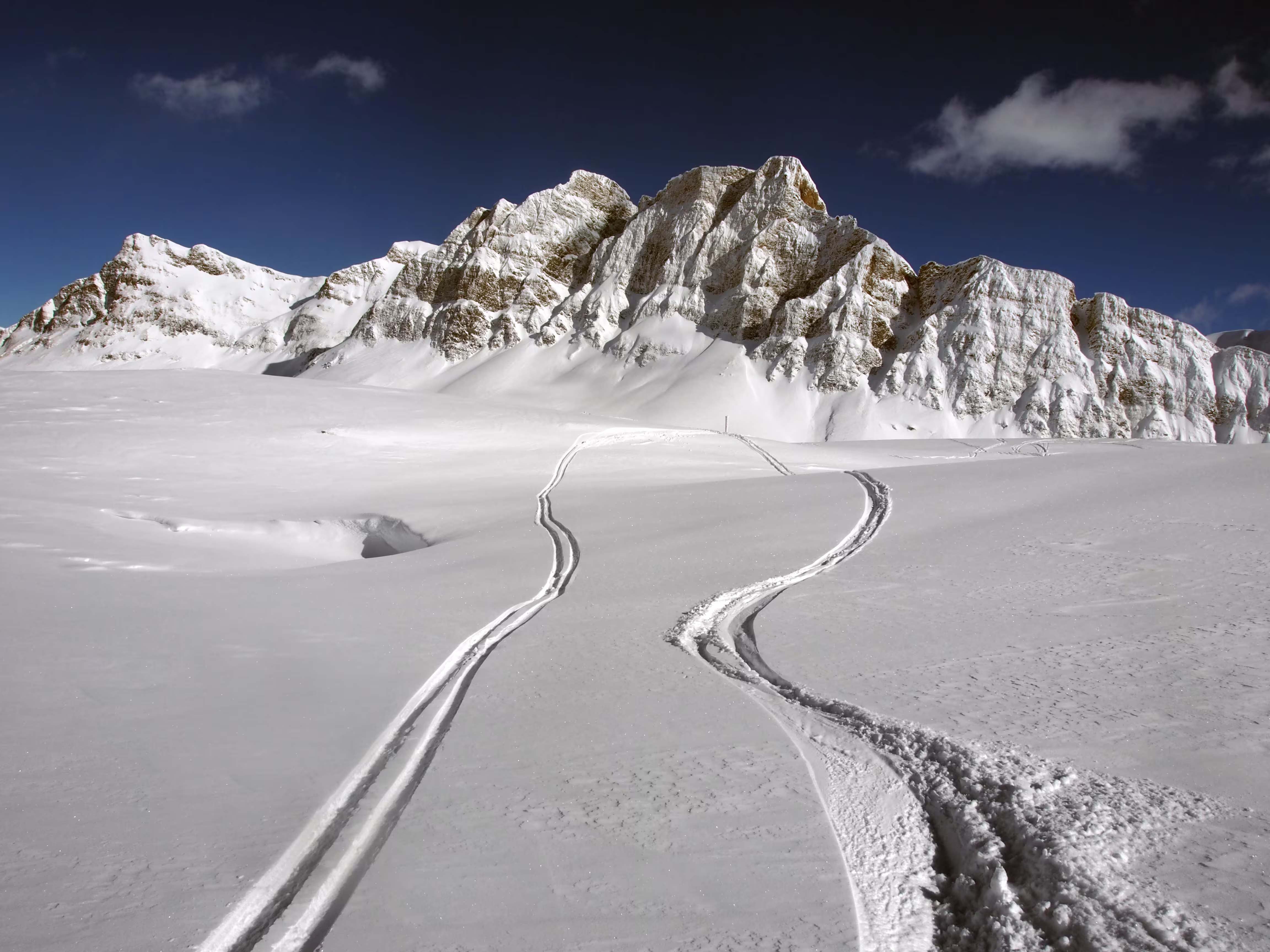 Verso il Pizzo Uccello