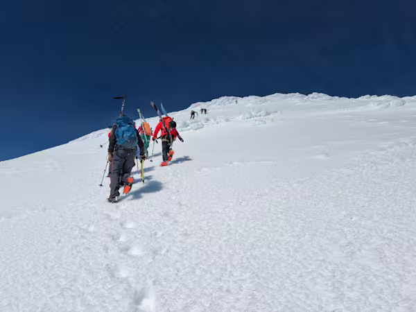 In vista della vetta dell’Osorno