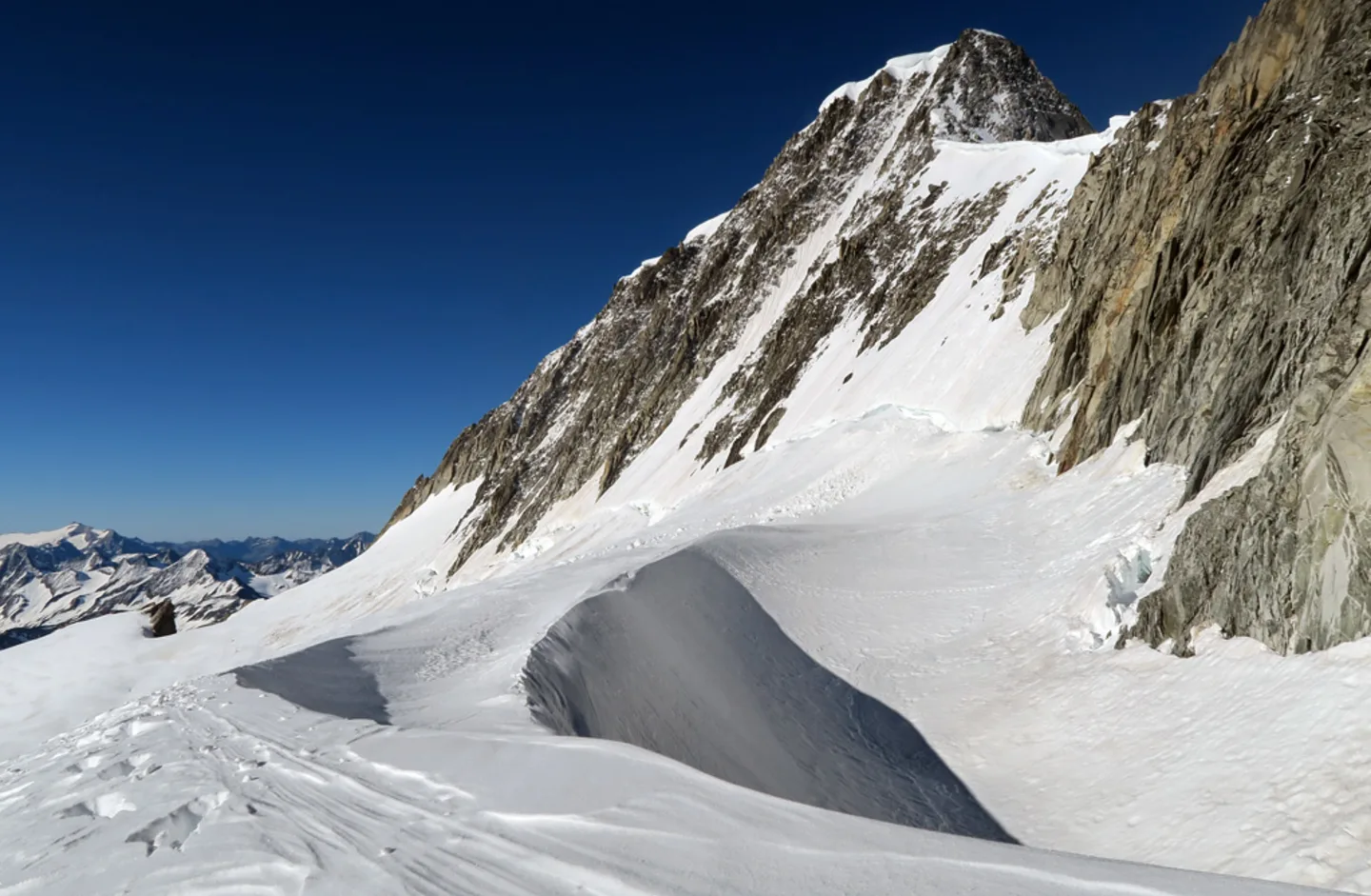 Alpinismo al Galenstock per la cresta nord