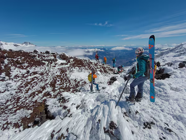 Antuco, l-imbocco del canale