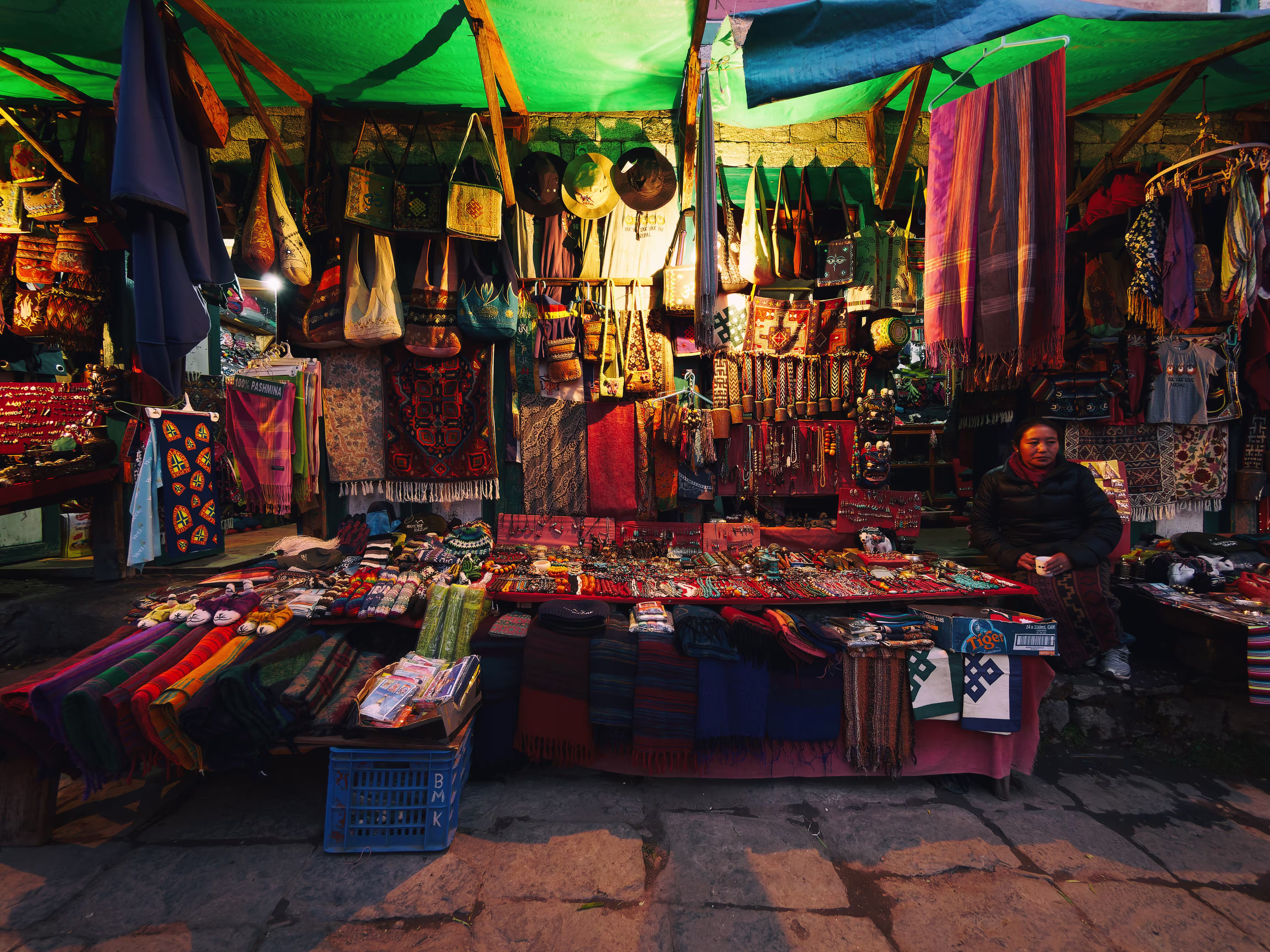 Bancarella di Namche