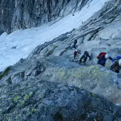 L’inizio della ferrata