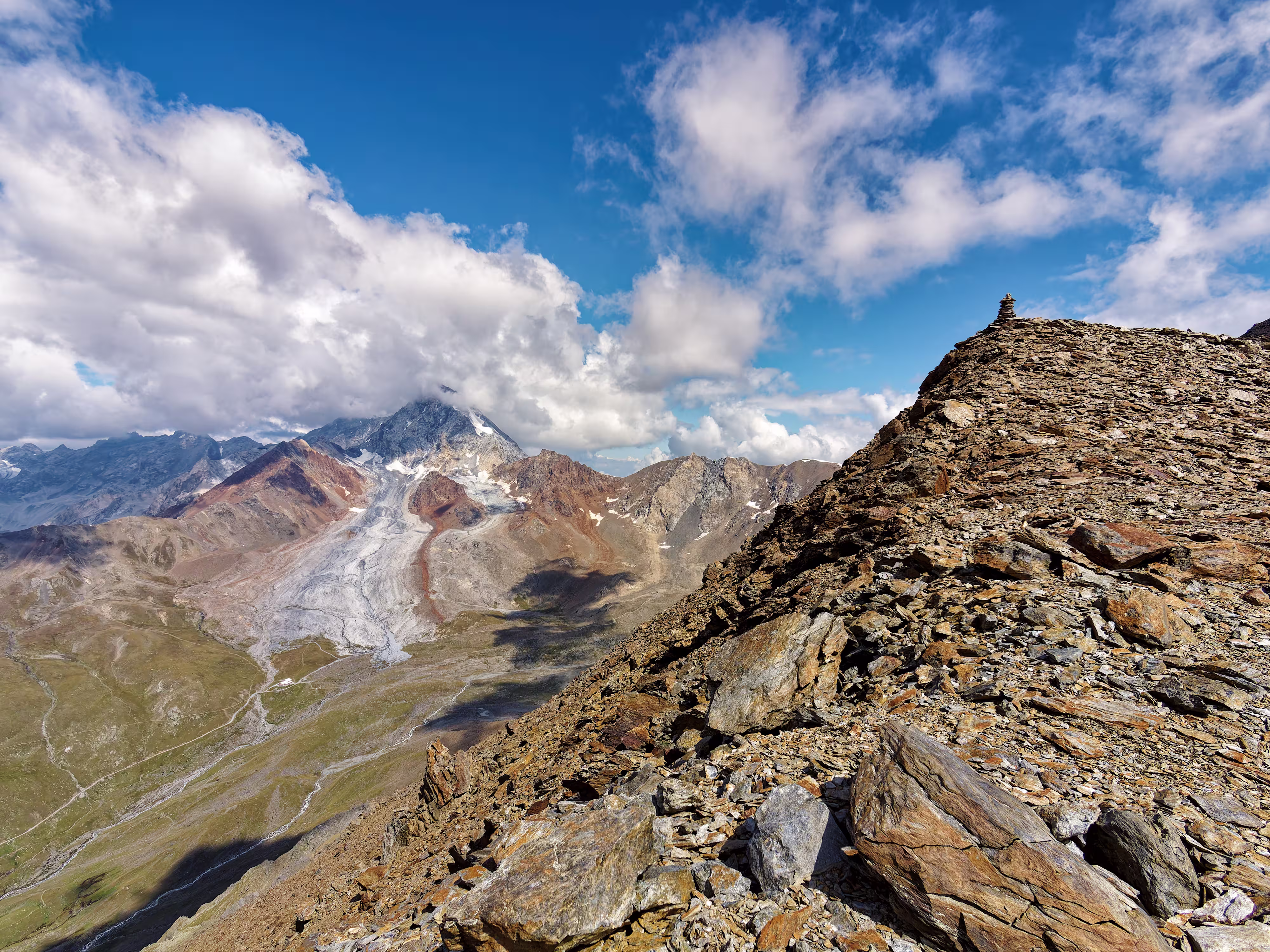 Il Gran Zebrù dalla cresta