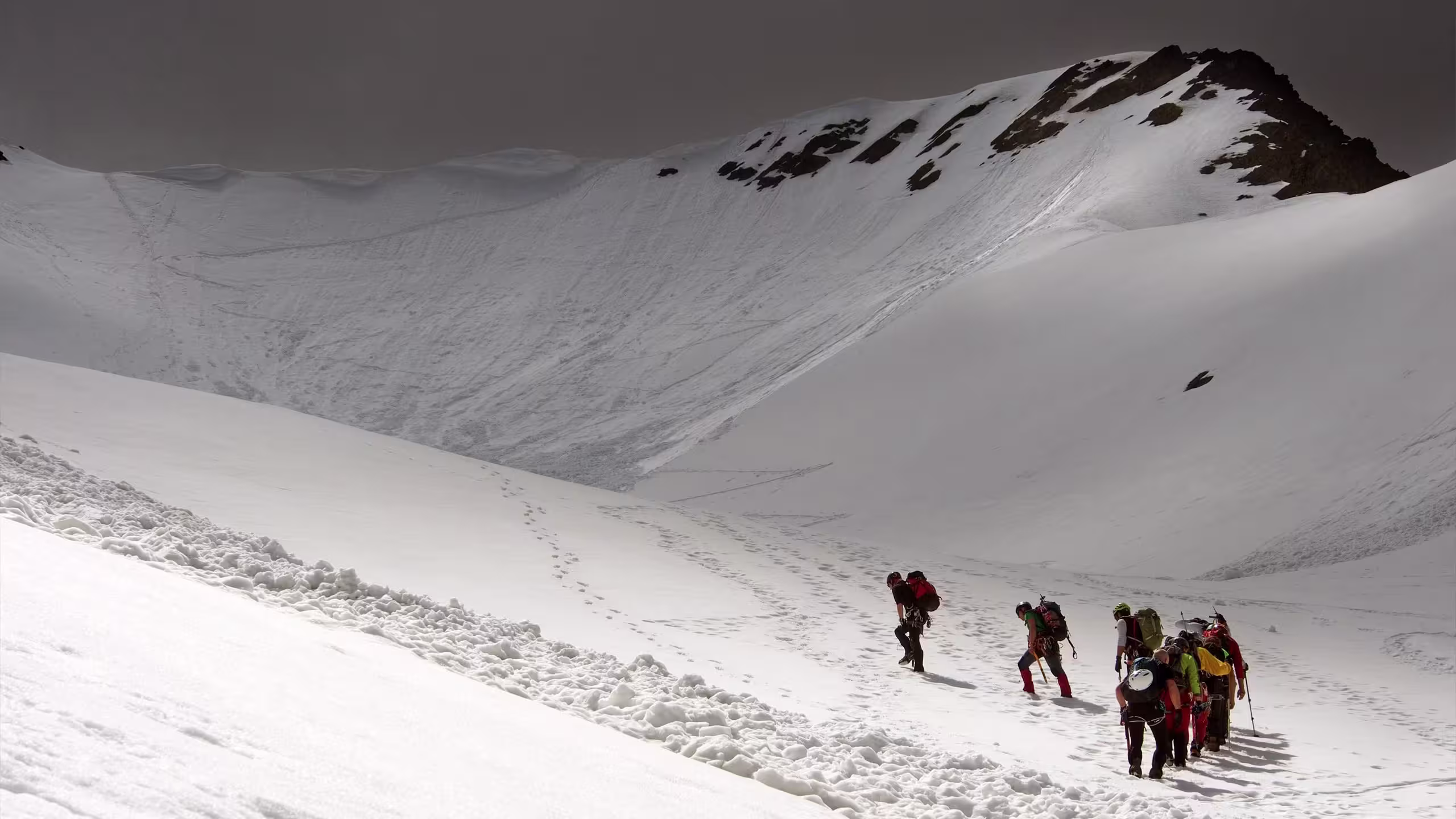 Verso la cresta del Monte Aga