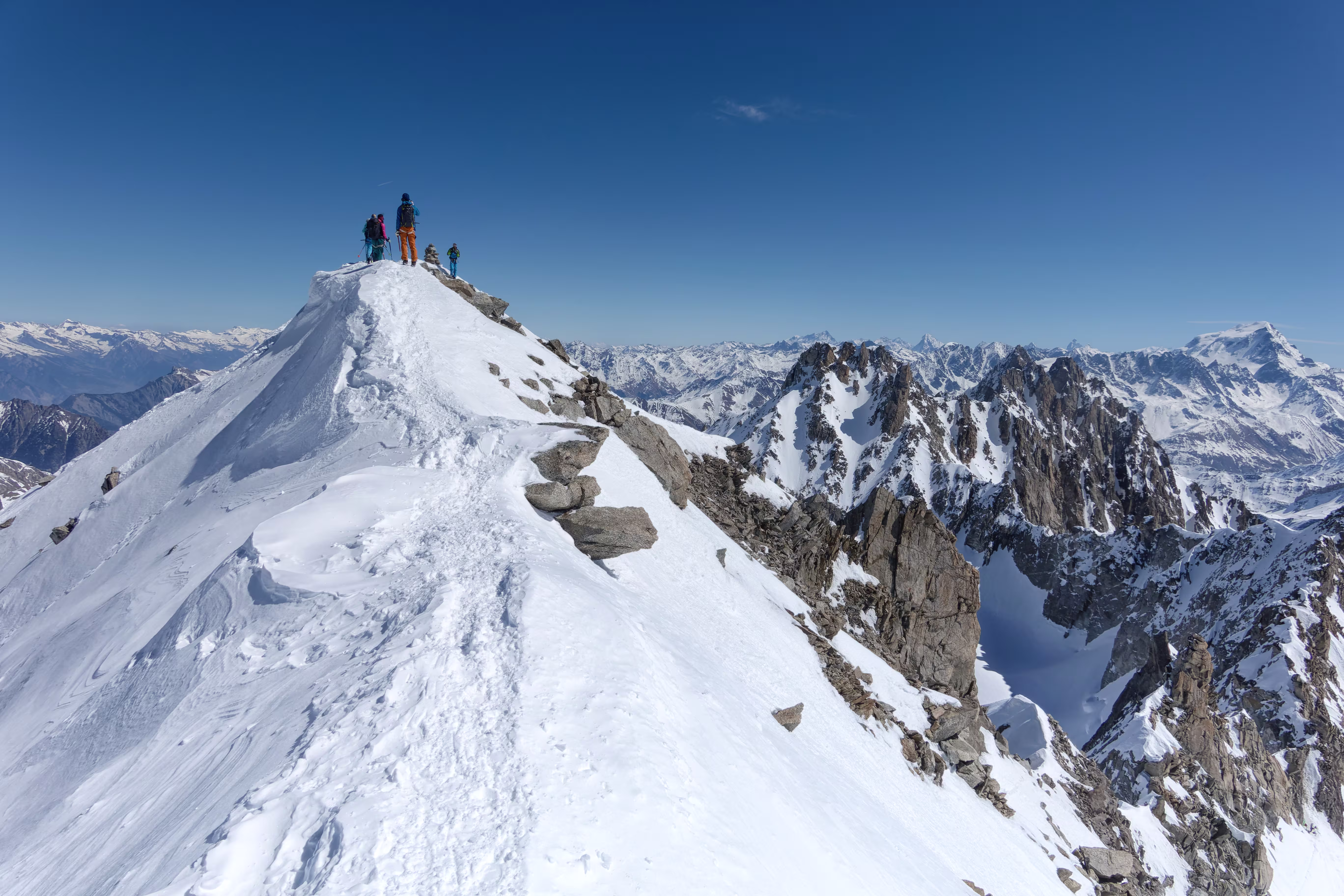 In vetta alla Grande Lui