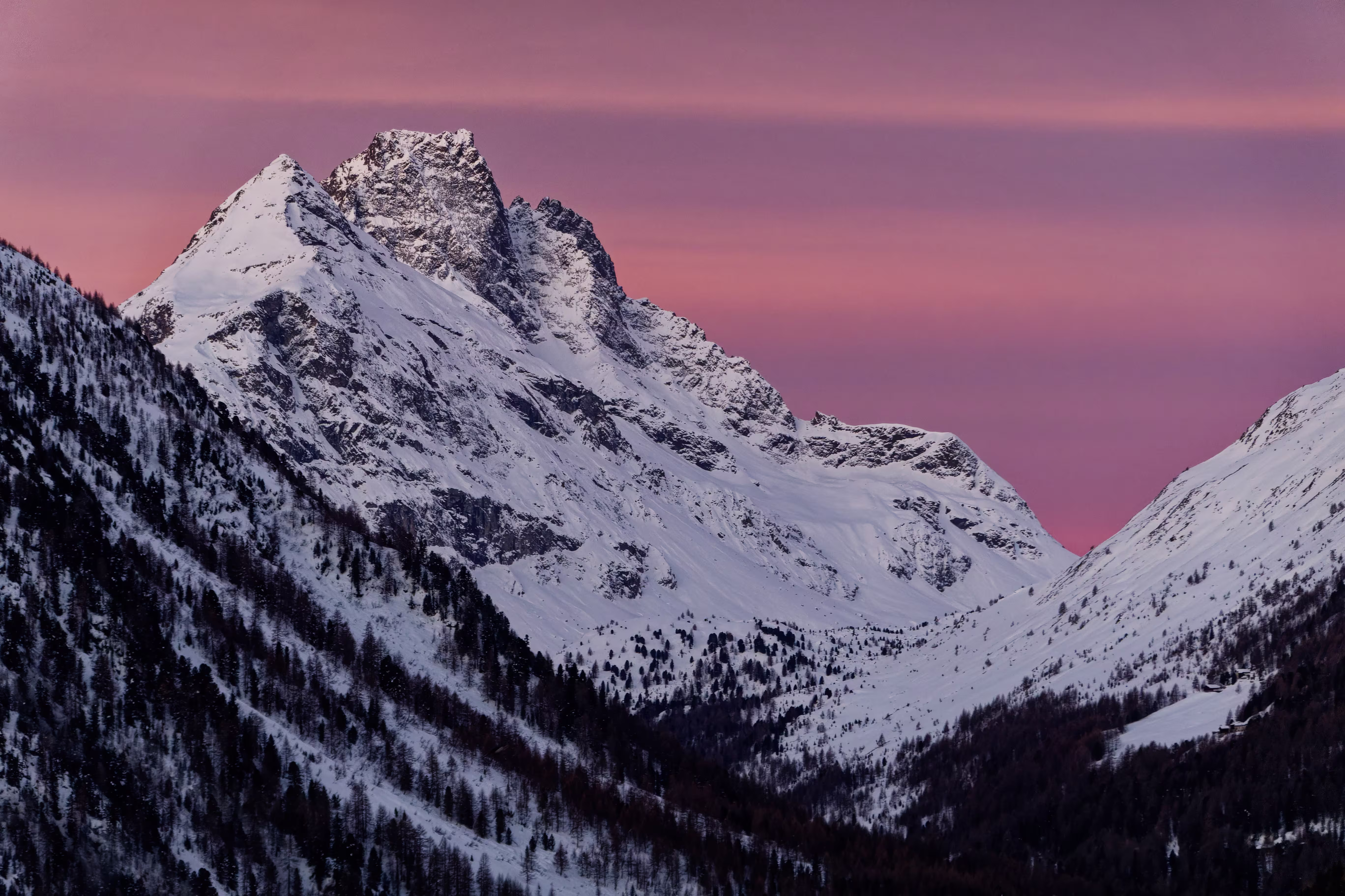 Alba sulla Cima Viola