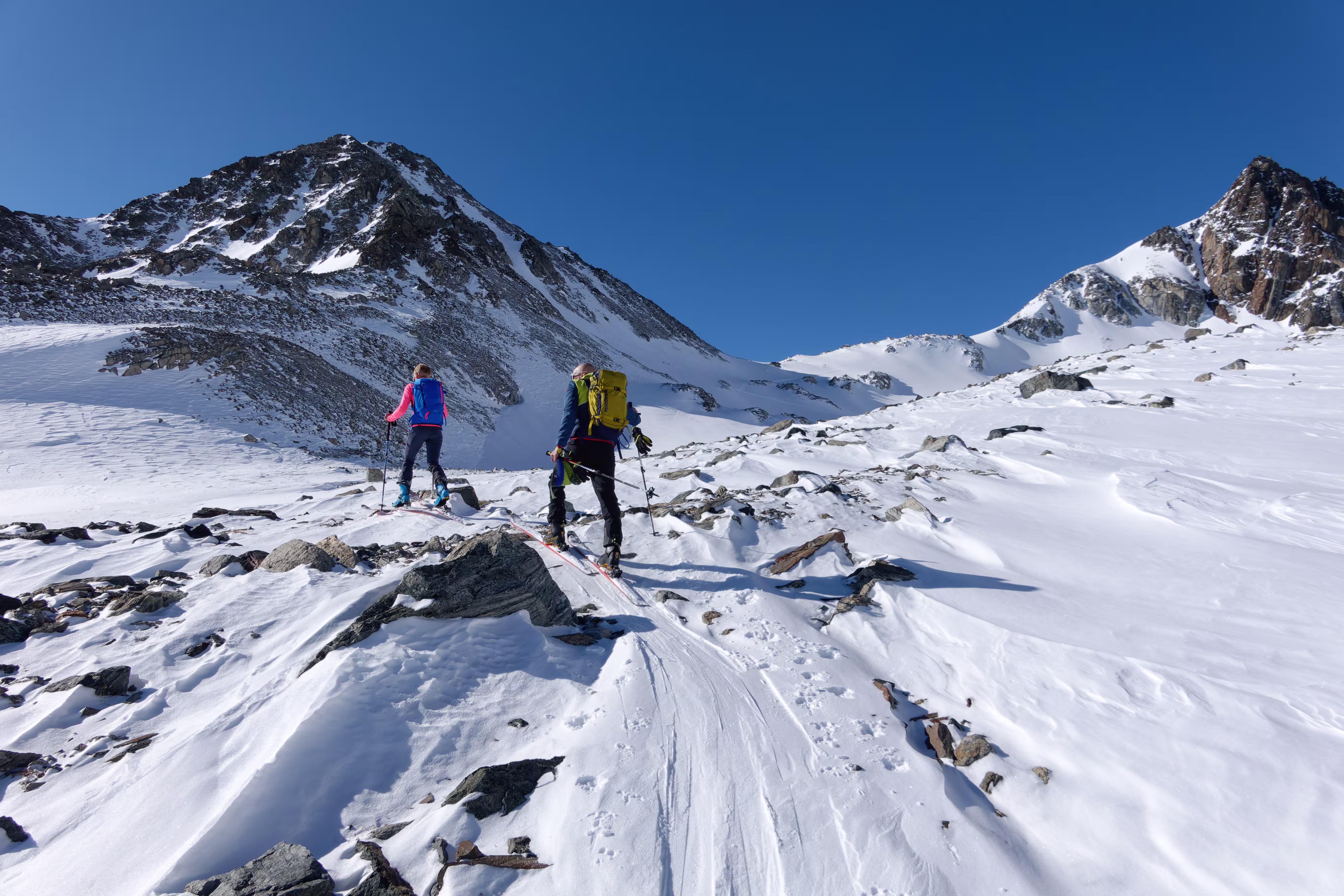 In vista della Fuorcla Punt Ota