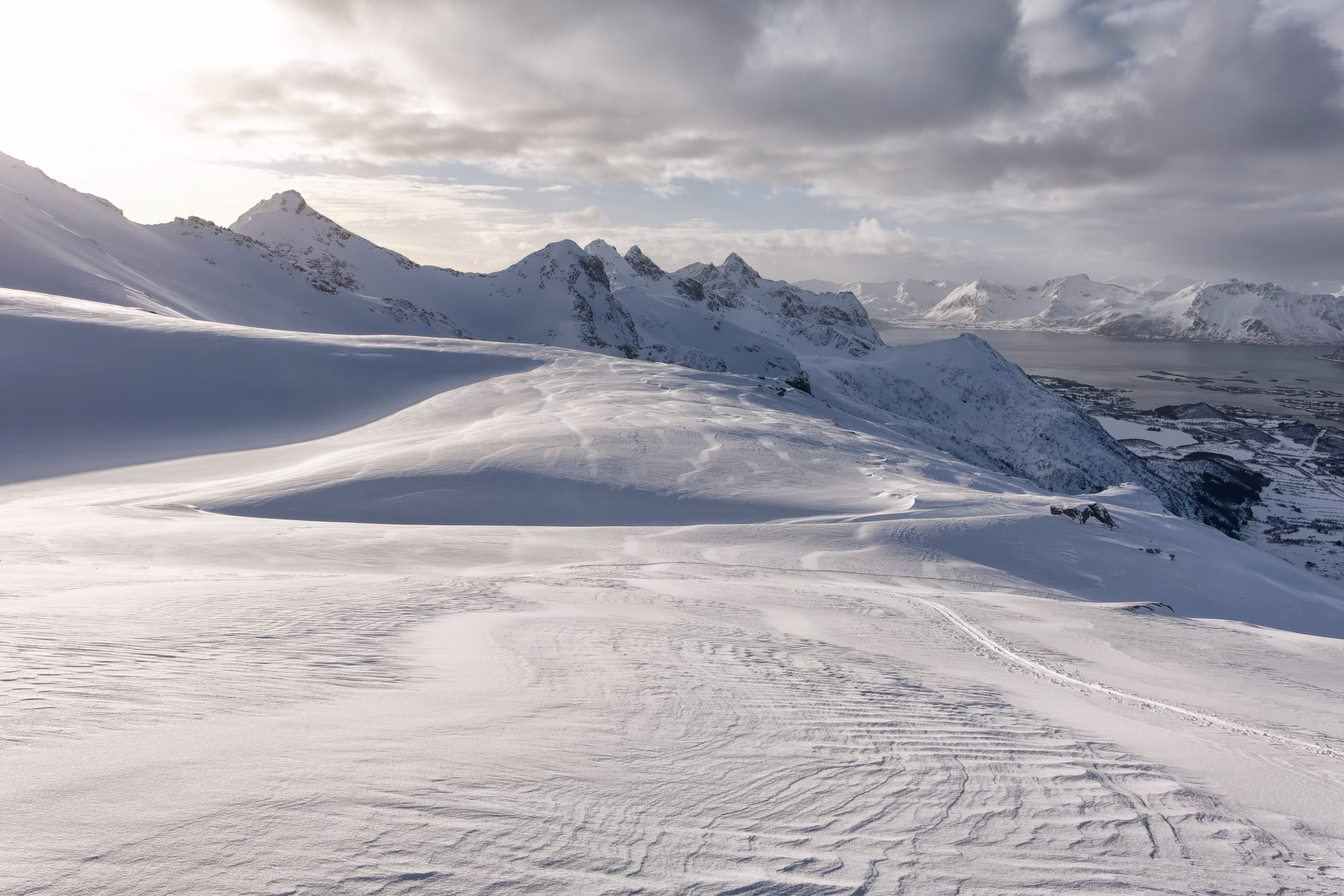 Oggi neve fresca e bel tempo