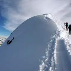 Cresta finale del Poncione di Valpiana