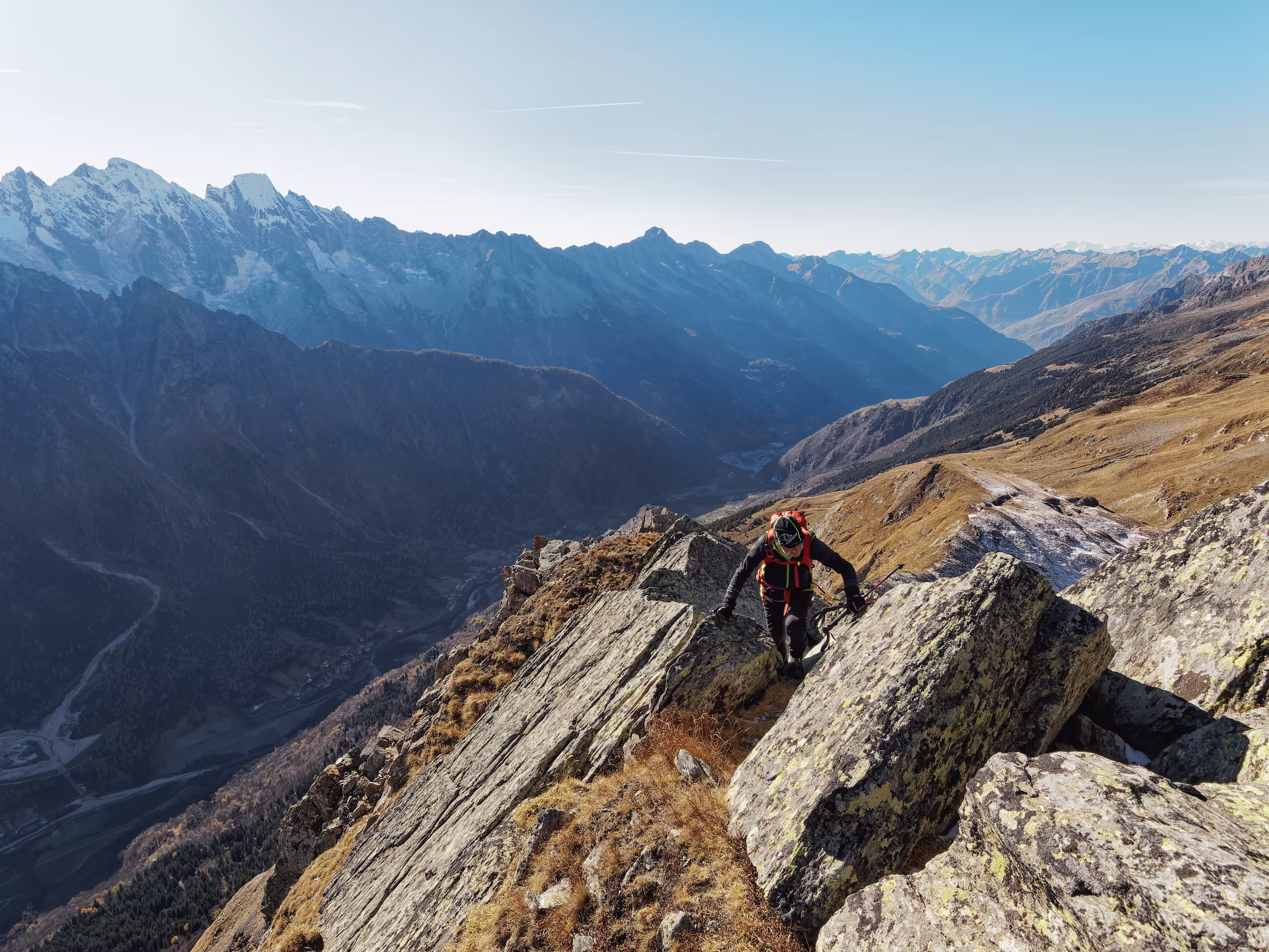 La Val Bregaglia dal Piz Cam