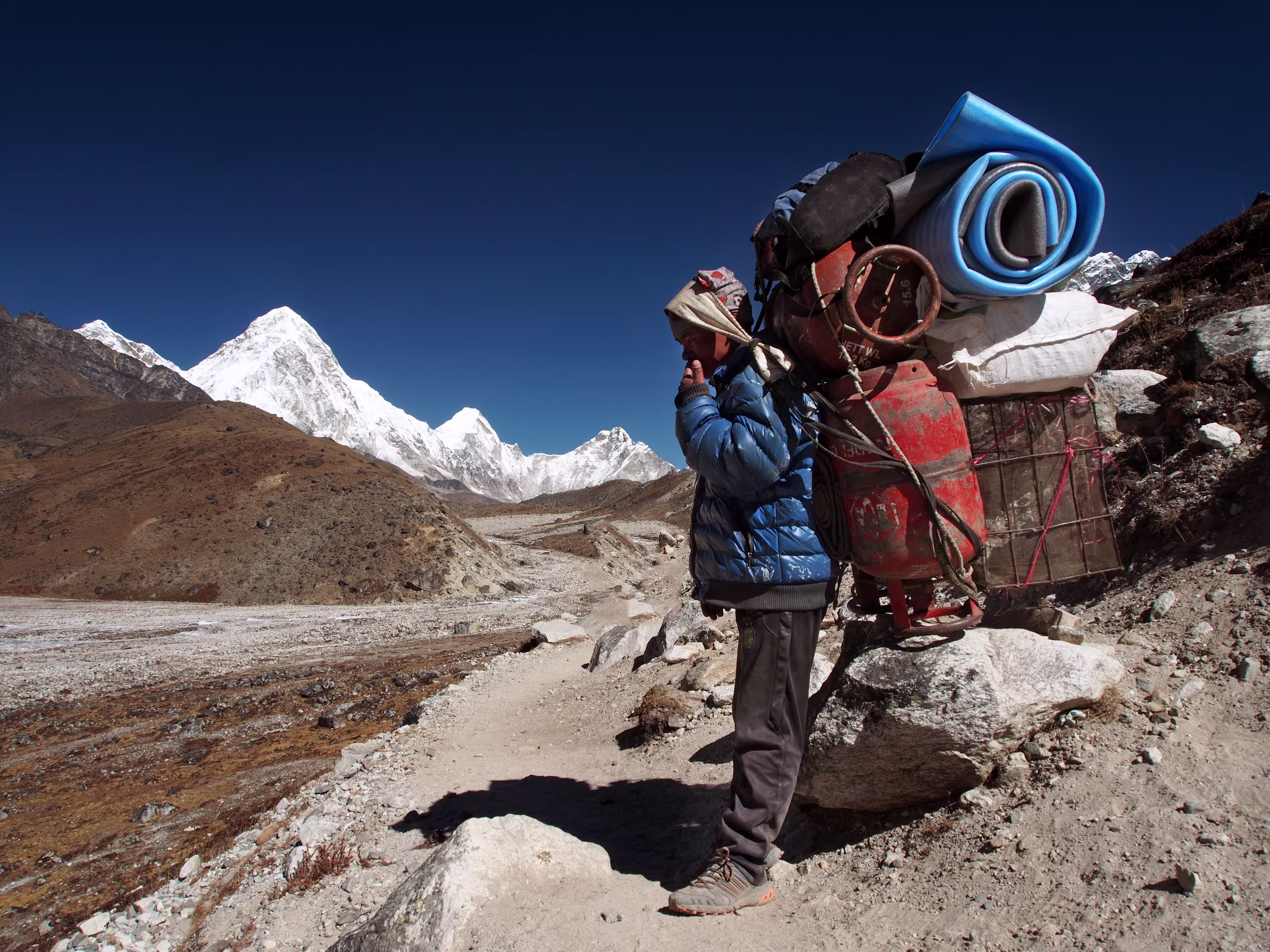 Portatore della Valle del Khumbu