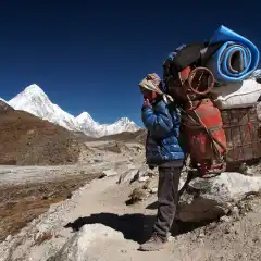 Portatore della Valle del Khumbu