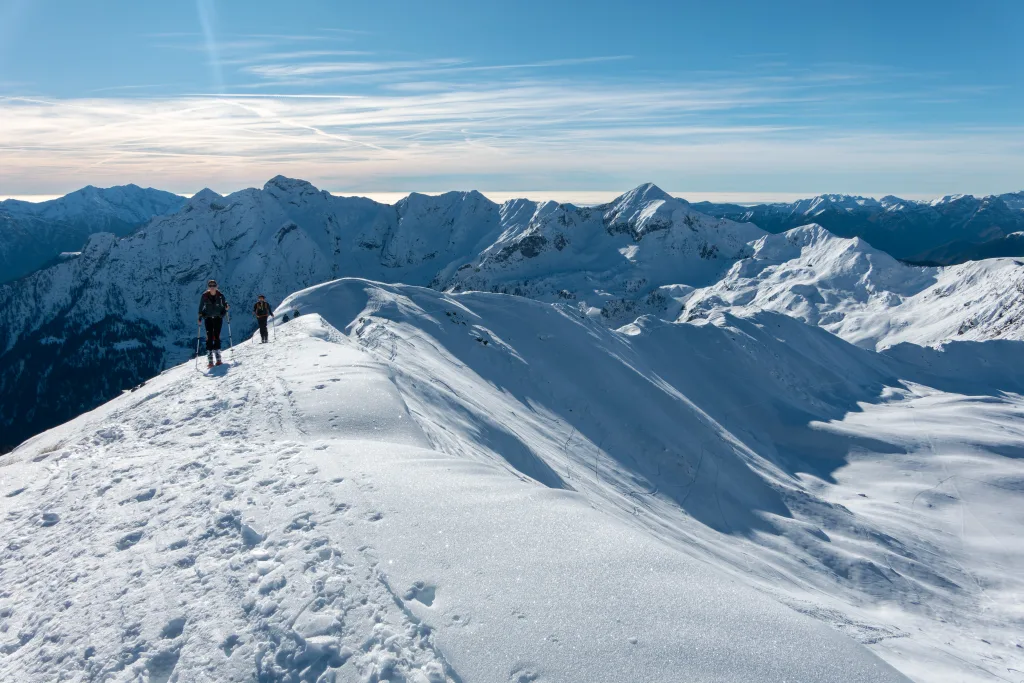 Quasi in vetta alla Cima di Lemma