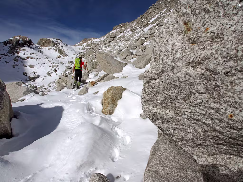 In prossimità del Gerenpass