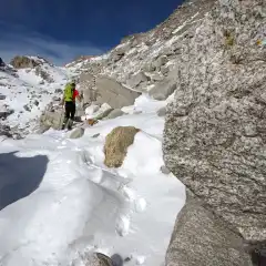 In prossimità del Gerenpass