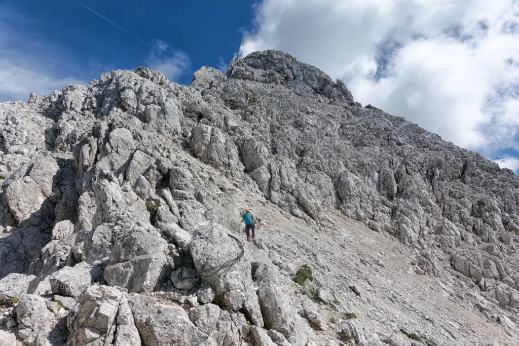 L’inizio della ferrata