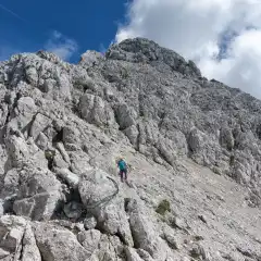 L’inizio della ferrata