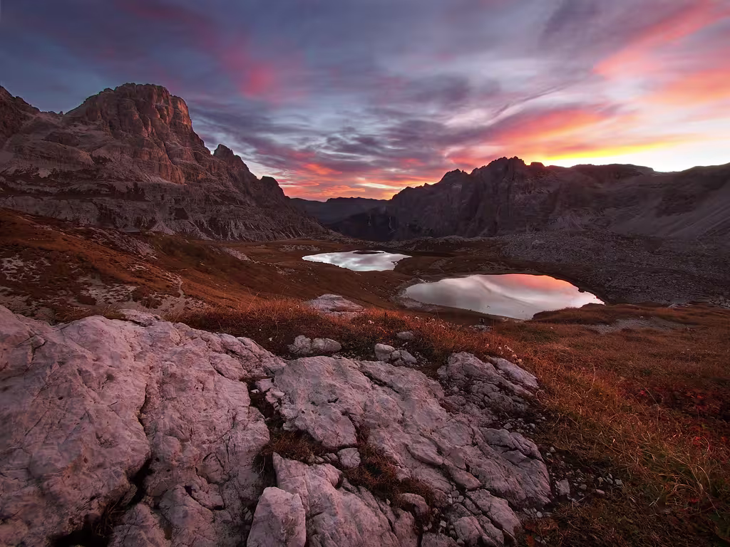 Alba al Rifugio Locatelli