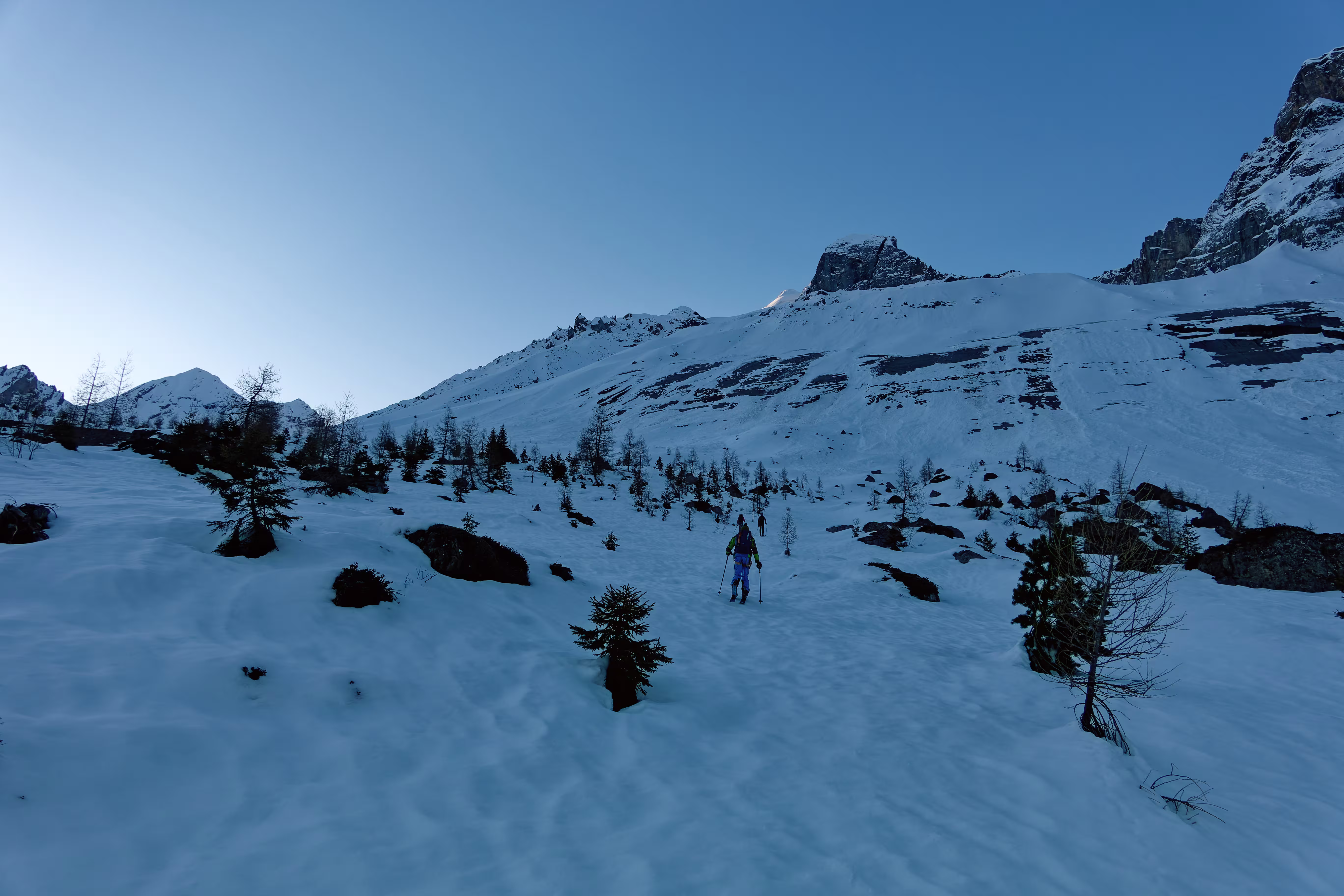 Partenza dalla Doldenhornhutte