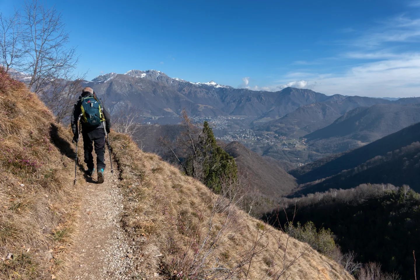 Rientro lungo la Traversata Bassa