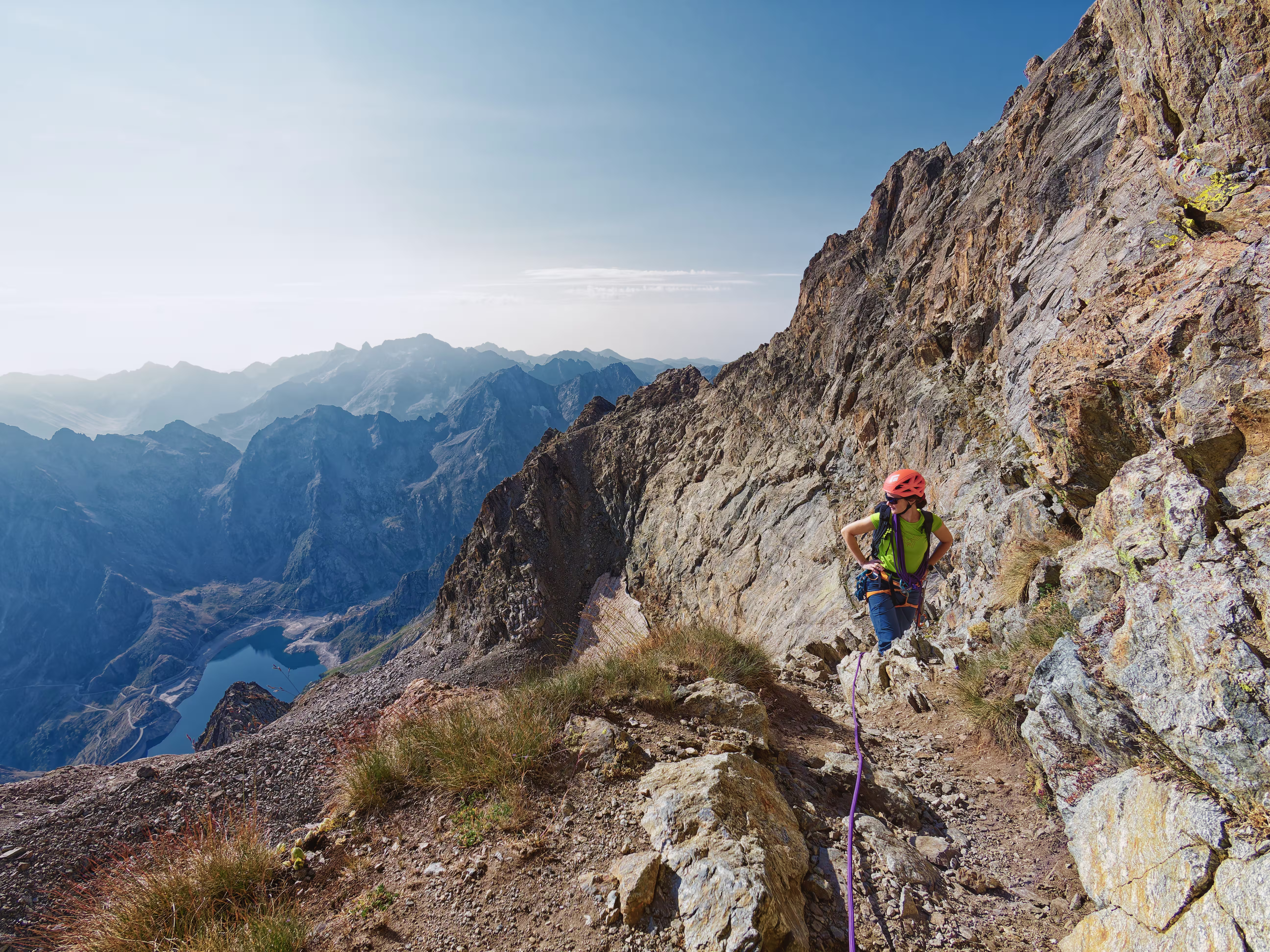 La cengia non è mai troppo stretta