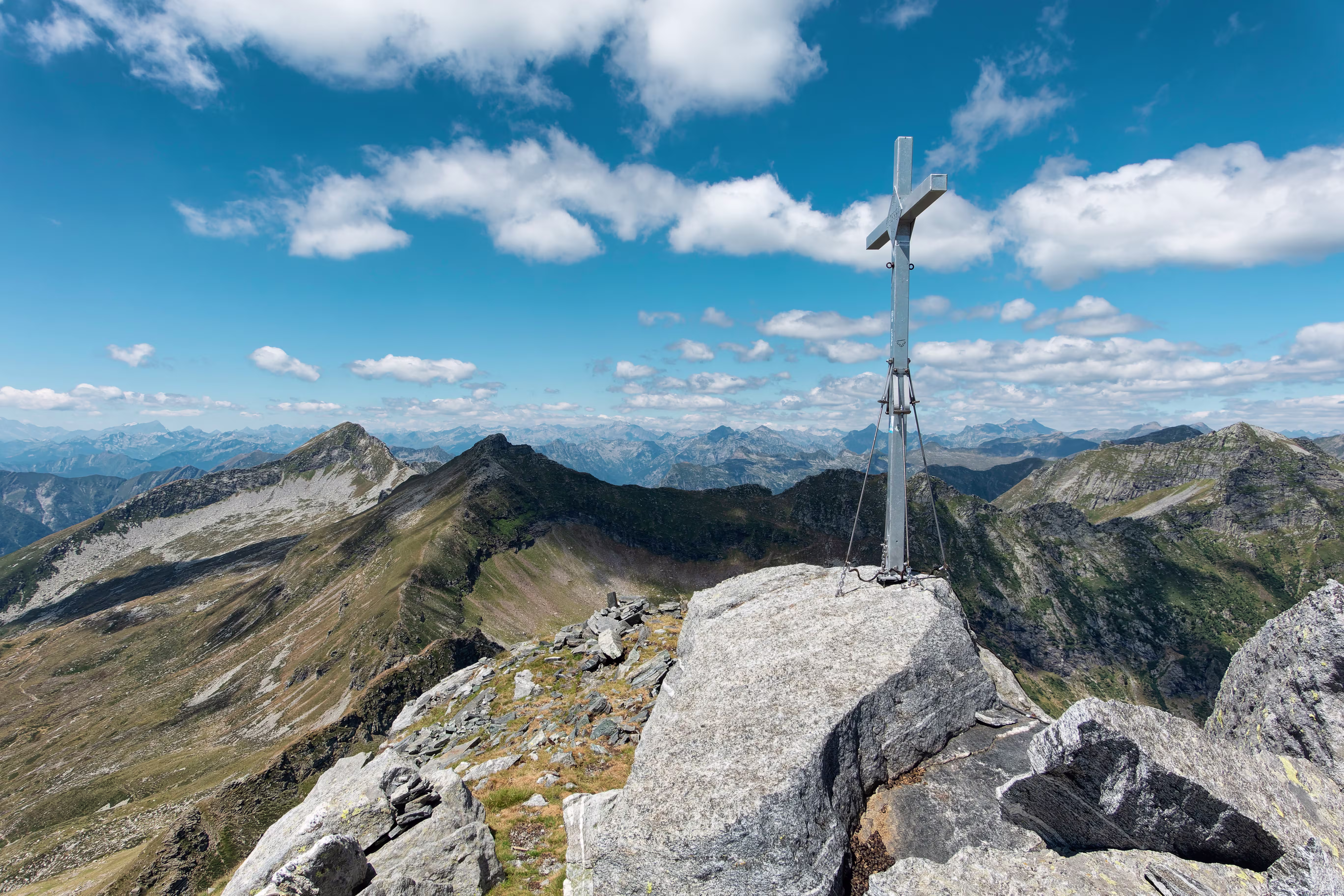 La vetta della Cima dell’Uomo