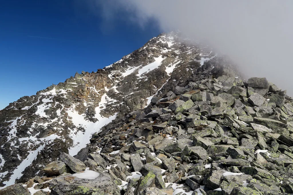 La cresta del Galleggione