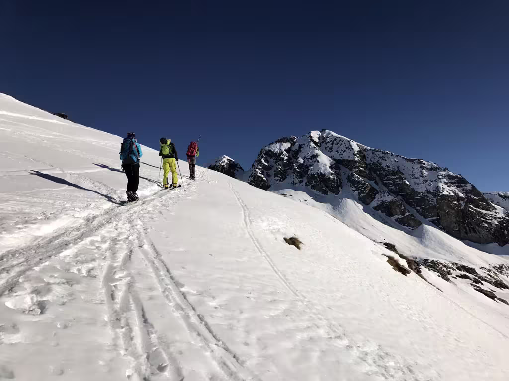 Salendo alla Punta Palasina