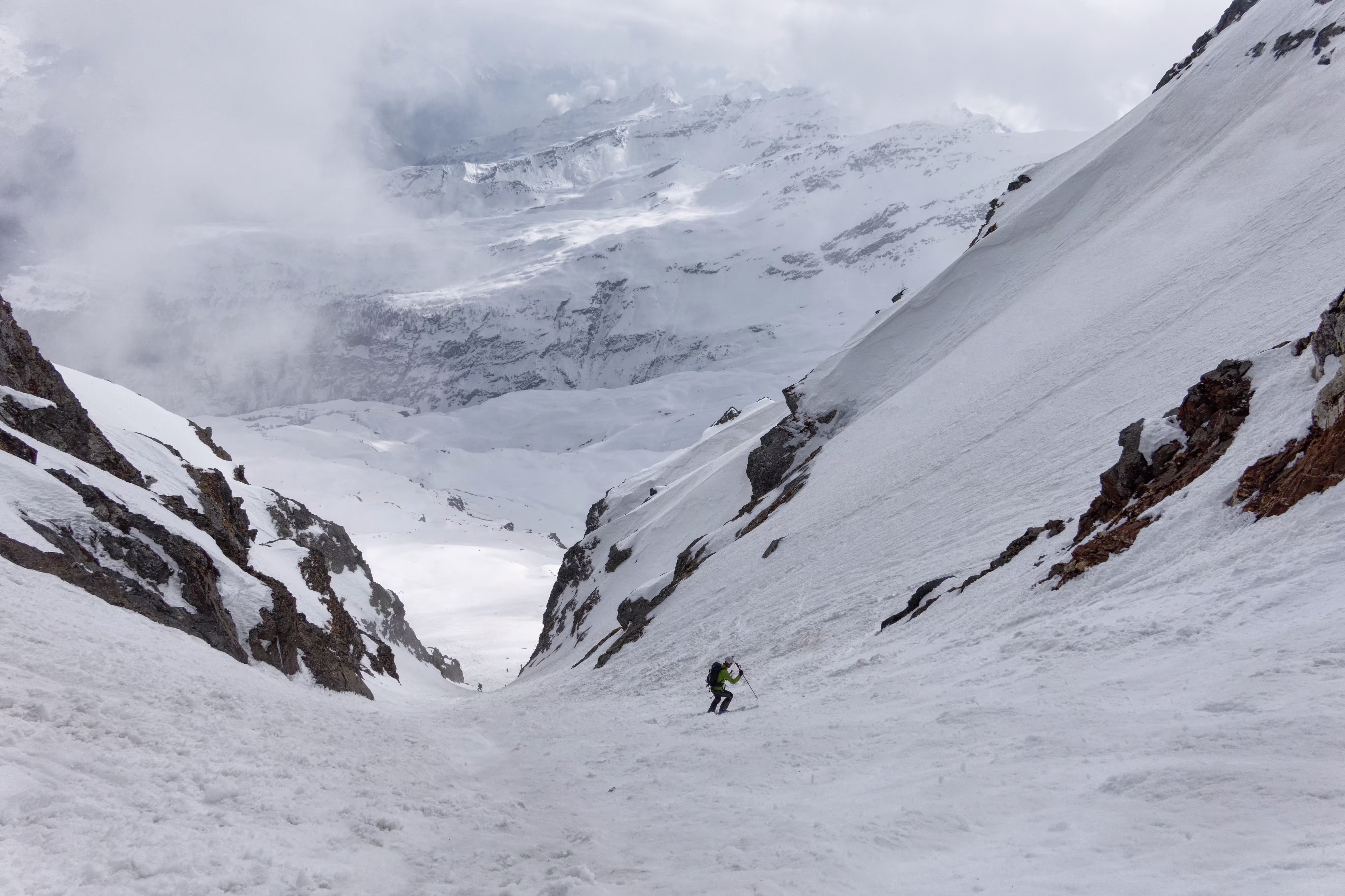 La parte bassa del canale