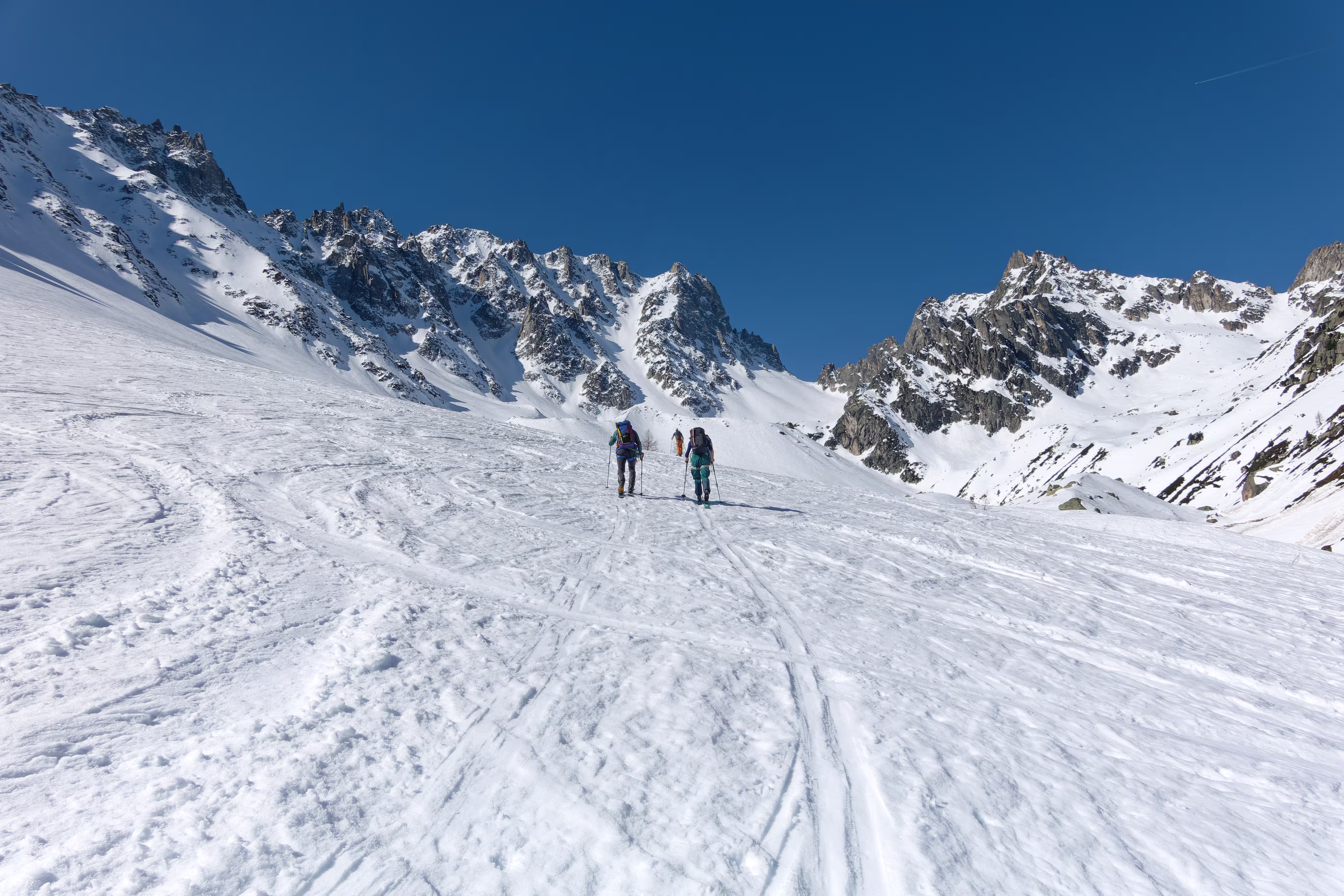 Il Col des Ecandies e il Vallone d'Arpette