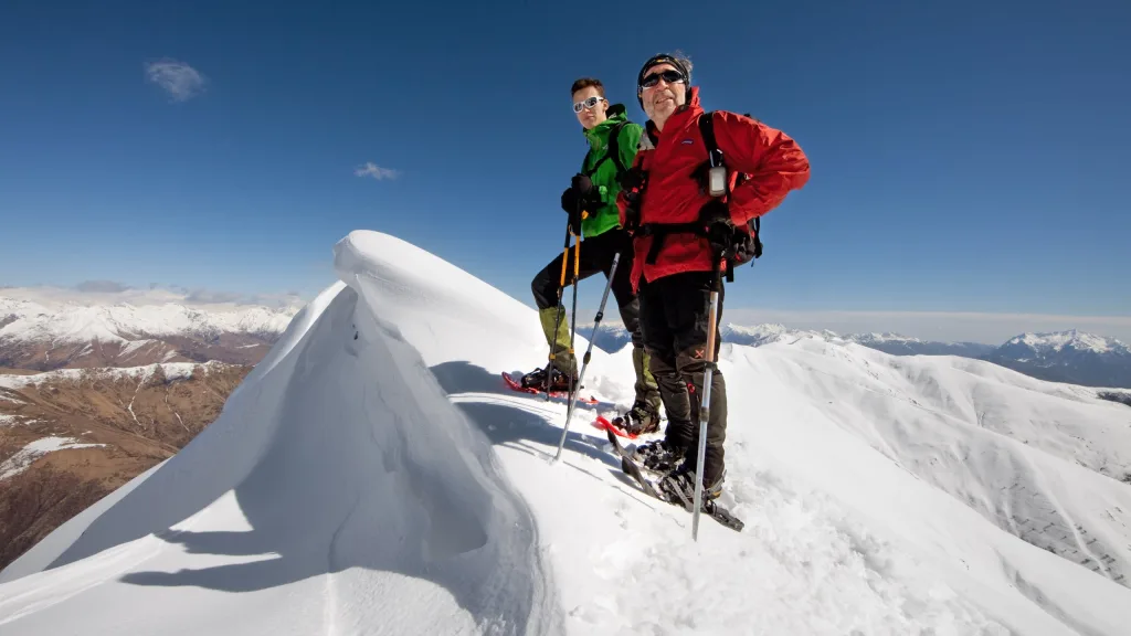 In vetta alla Cima Pianchette