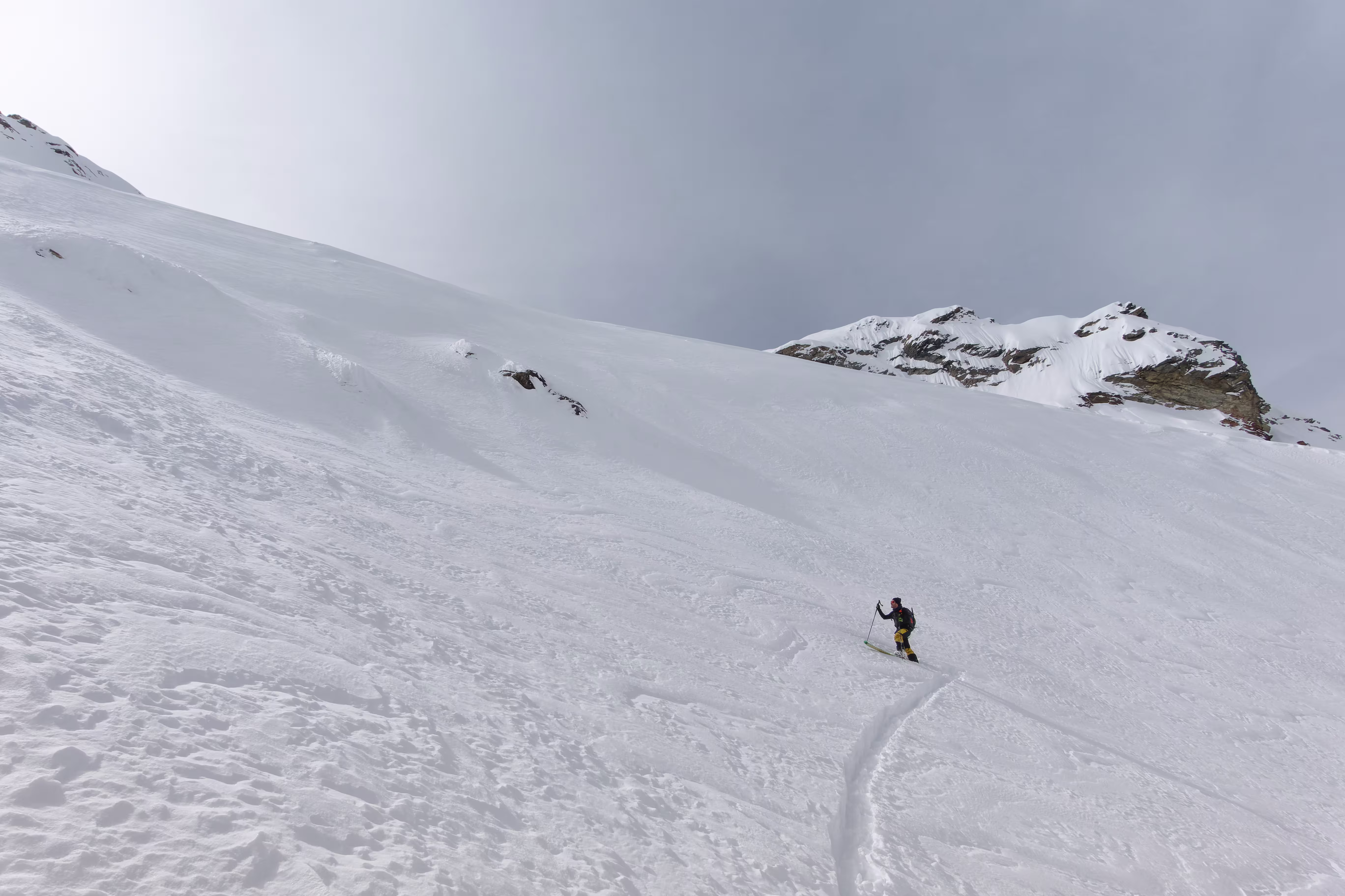 Sotto il tratto ripido