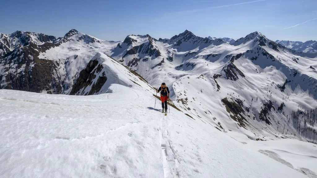 Sulla cresta della Cima di Lemma