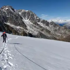 Dal Tälligletscher verso il Sempione