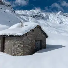 Un baitello nella Valle della Sancia