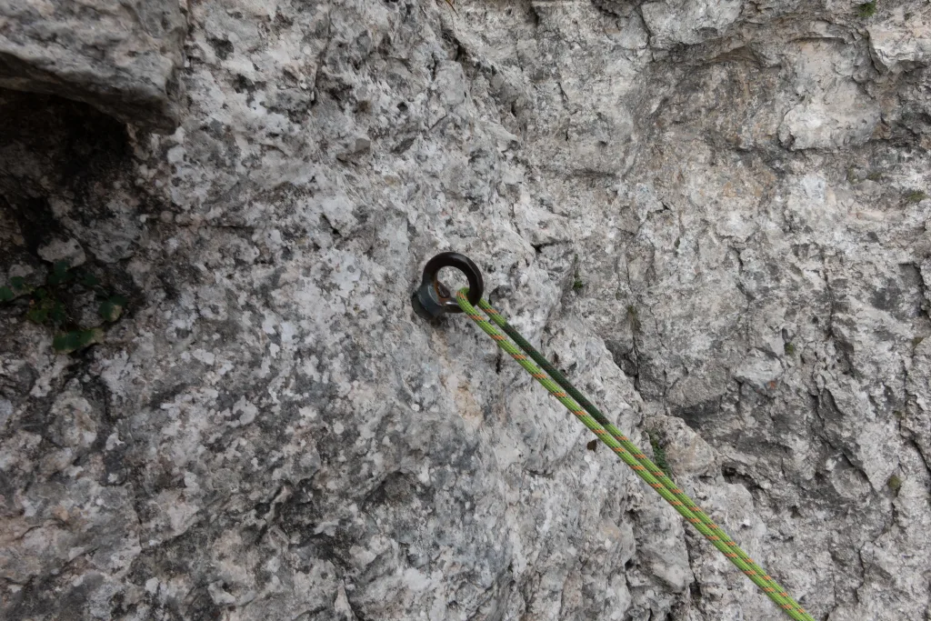 L-anello della prima calata