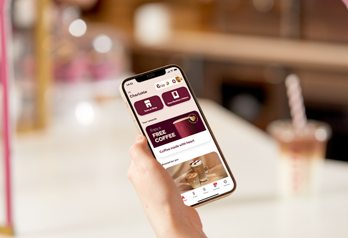 Costa Club app screen