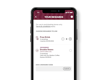 Costa Reward Code How to Guides | Costa Club | Costa Coffee