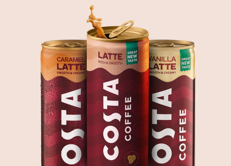 Costa Coffee ready to drink latte