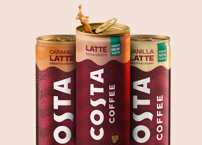 Costa Coffee ready to drink latte