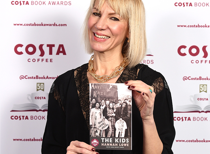 Costa Book Awards Winner Hannah Lowe The Kids Poetry Category Winner