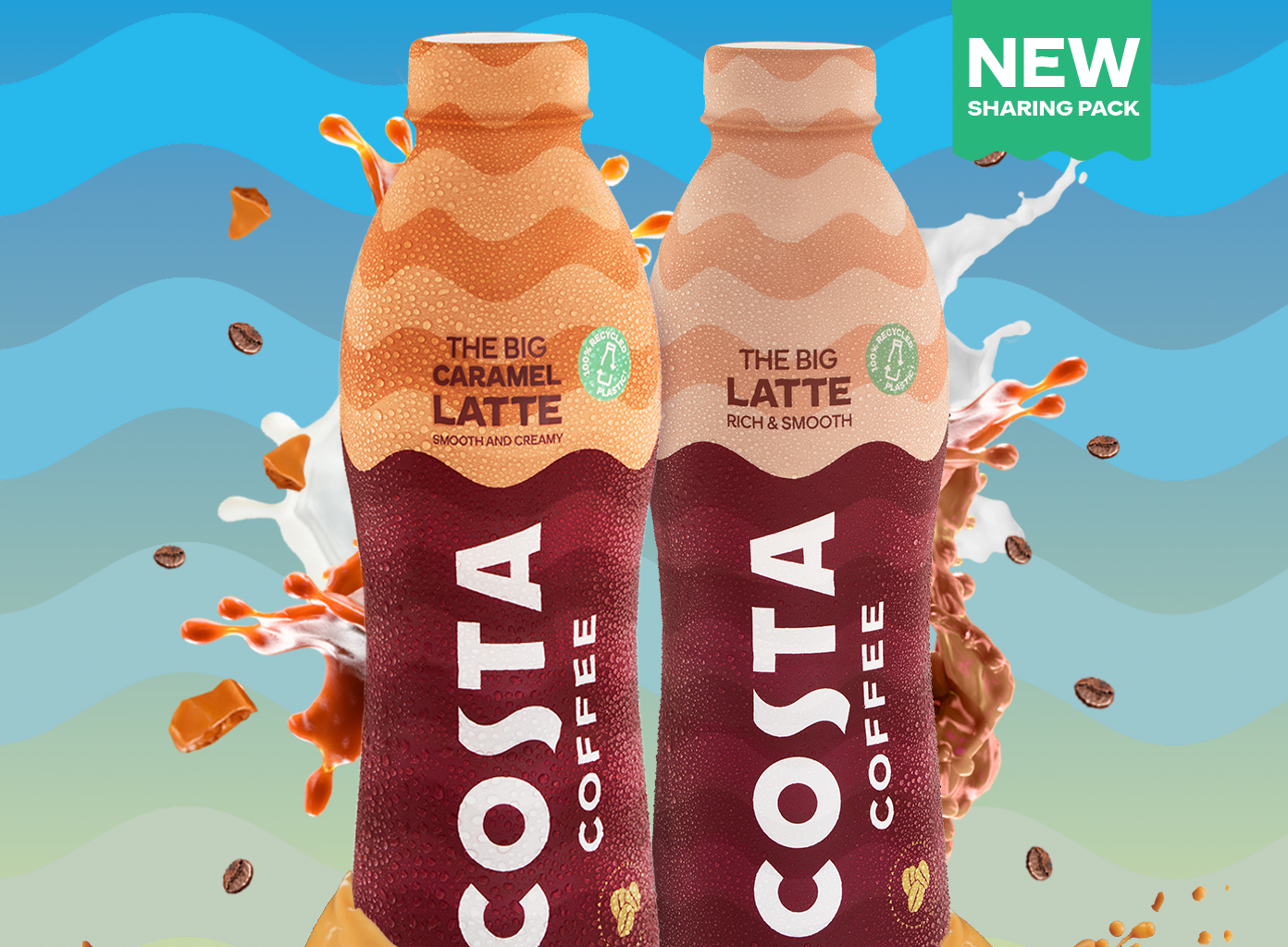 Costa 2025 caramel latte