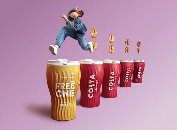 Costa coffee free on sale coffee