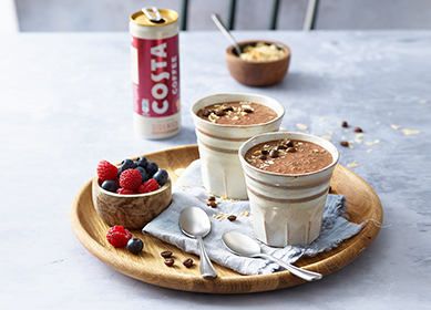 Costa Coffee Morning Mocha Overnight Oats