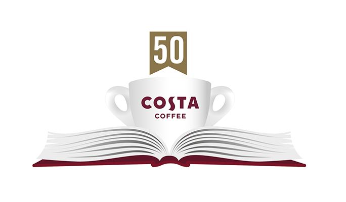 Costa Book Awards 50th Logo
