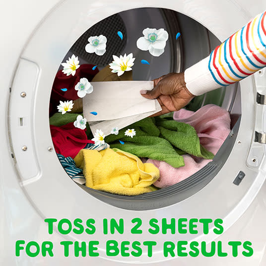 Toss in sheets for the best results