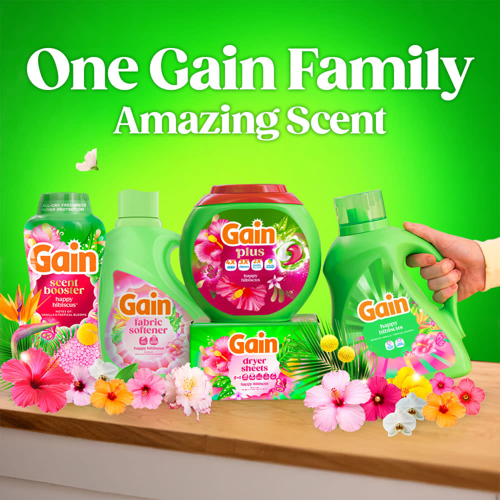 Gain Happy Fabric Softener Sheets
