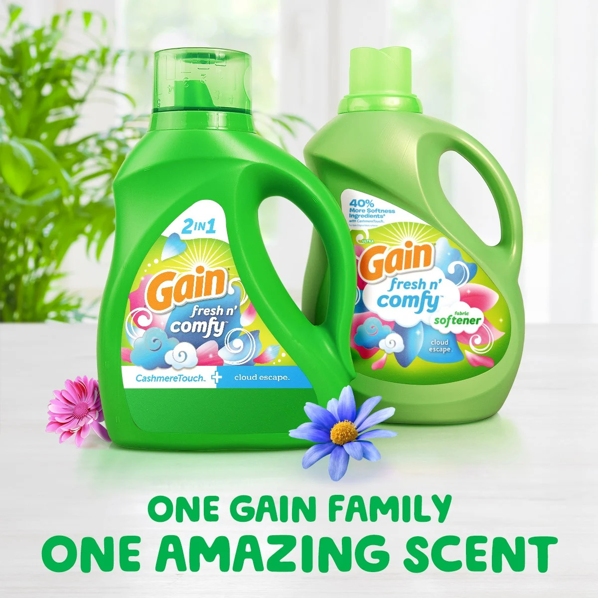 Gain Cloud Escape Liquid Laundry Detergent